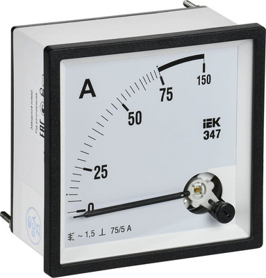 Амперметр IEK IPA20-6-0075-E