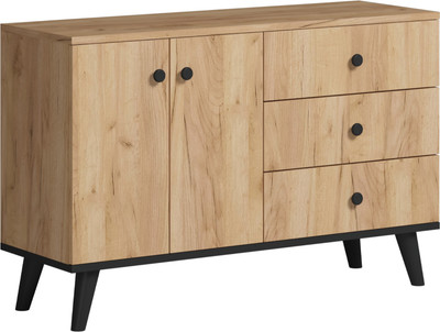 Тумба Генезис Мебель Светлана Прованс 2 двери 3 ящика (дуб золотой/венге)