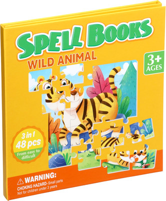 Пазл Sima-Land Книжка-деревяшка Животные / 10917282