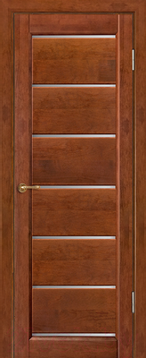 Дверь межкомнатная Vi Lario ЧО Премьер плюс 80x200 (бренди)