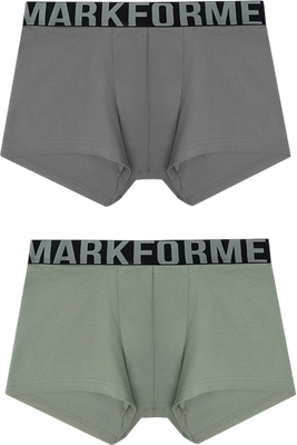 Комплект мужских трусов Mark Formelle 411124-2 (р.90-100, агава/базальт)