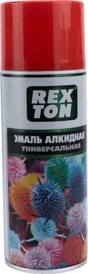 Эмаль Rexton RT100.40 (520мл, красный)
