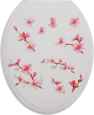 Сиденье для унитаза Русспласт Сакура / РП-813 (белый)