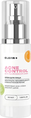 Крем для лица Clean+ Acne Control (50мл)