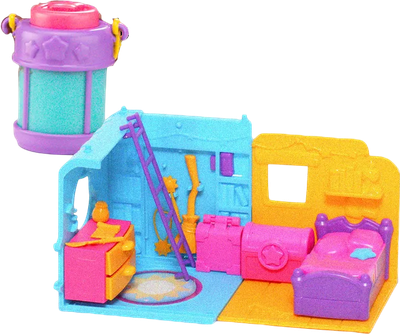 Игрушка-сюрприз HappyLine Фонарь-телепорт и волшебная комната Спальня / HL509_460003-D