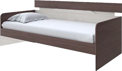 Кровать-тахта Proson  Milton 120x200 (ясень шимо темный/дуб шамони светлый 124)