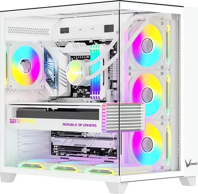 Корпус для компьютера Formula Crystal Z9 (белый, без БП)