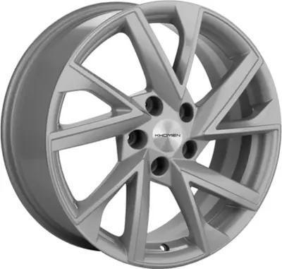 Литой диск Khomen KHW1714 Changan CS35 Plus 17x7" 5x110мм DIA 63.3мм ET 46мм (F-Silver)