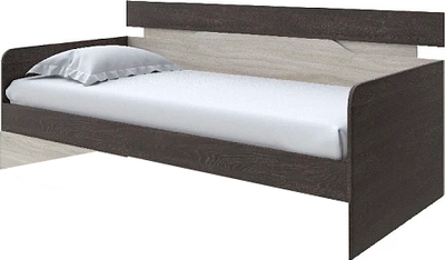 Кровать-тахта Proson Milton 120x200 (дуб кантербери/ясень шимо светлый)