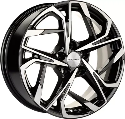 Литой диск Khomen KHW1716 Evolute i-Joy 17x7" 5x110мм DIA 67.1мм ET 40мм Black FP