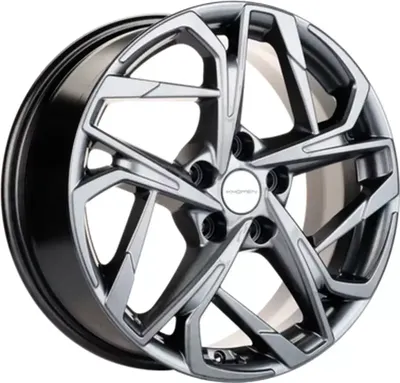 Литой диск Khomen KHW1716 Forester 17x7" 5x114.3мм DIA 56.1мм ET 48мм Gray FP