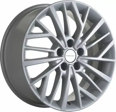 Литой диск Khomen KHW1717 Chery Tiggo 17x7" 5x108мм DIA 60.1мм ET 45мм F-Silver