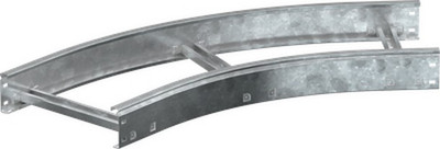 Угол для кабельного лотка IEK Lesta лестничный 45 градусов / CPG05-4-45-100-300-HDZ