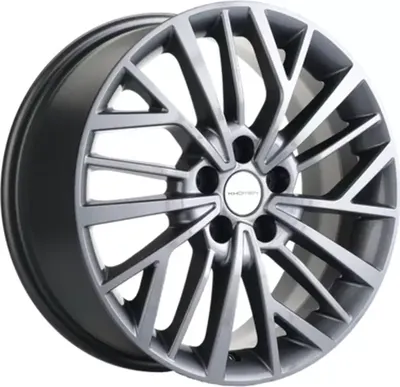 Литой диск Khomen KHW1717 Teana/X-trail 17x7" 5x114.3мм DIA 66.1мм ET 45мм Gray