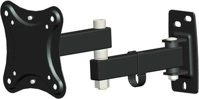 Кронштейн для телевизора Hama Fullmotion настенный 10"- 27" макс.15кг (черный)