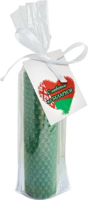 Свеча Ozarich Сувенирная / С4 (зеленый)