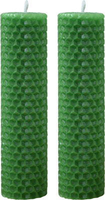 Набор свечей Ozarich Декоративные / Н3 (2шт, зеленый)
