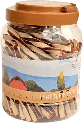 Лакомство для собак Nord Farm Твистер из утки / NF-TR029 (700г)
