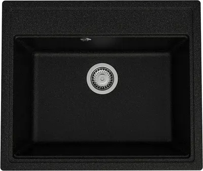 Мойка кухонная Teymi Lori Maxi 60х51 / T120120 (черный матовый)