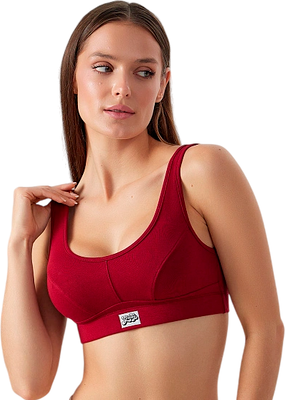 Бюстгальтер Mark Formelle 512499 (р.164/170-92, бордовый/декор)