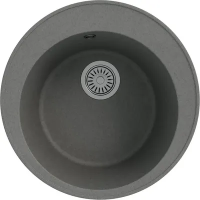 Мойка кухонная Teymi Lina Smart D48 / T120105 (серый матовый)