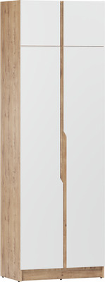 Шкаф Eligard Aura 2Da (дуб вотан/белый)