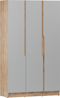 Шкаф Eligard Aura 3D (дуб вотан/дымчатый алмаз)