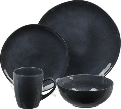 Набор столовой посуды JEWEL Графит / ПС0039-65 (16пр)
