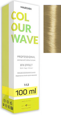 Крем-краска для волос Malecula Colour Wave тон 10.3 (100мл, платиново-золотой блондин)