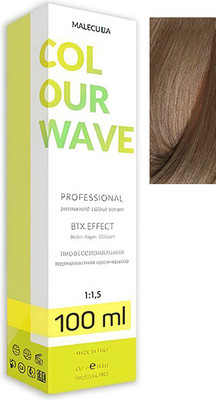 Крем-краска для волос Malecula Colour Wave тон 7 (100мл, натуральный блонд)