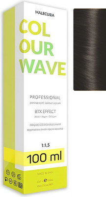 Крем-краска для волос Malecula Colour Wave тон 7.11 (100мл, интенсивно-пепельный натуральный блондин)