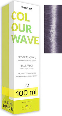 Крем-краска для волос Malecula Colour Wave тон 10.8 (100мл, платиновый светло-розовый блонд)