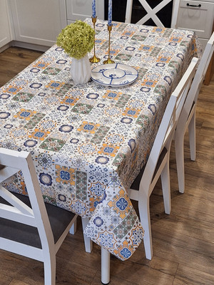Скатерть Stolima Napco Португальская плитка 4020 (110x130)