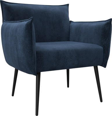 Кресло мягкое Лига Диванов  Лига-083 / 132319 (велюр Tower 13 синий)