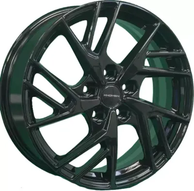 Литой диск Khomen KHW1722 Haval F7/F7x 17x6.5" 5x114.3мм DIA 64.1мм ET 40мм (Black)