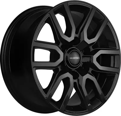 Литой диск Khomen KHW1723 JAC T6 Pickup 17x8" 6x139.7мм DIA 106.1мм ET 30мм (Black)