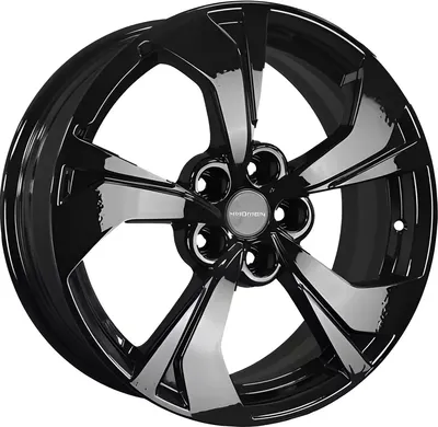 Литой диск Khomen KHW1724 CS35 Plus 17x7" 5x110мм DIA 63.3мм ET 46мм Black