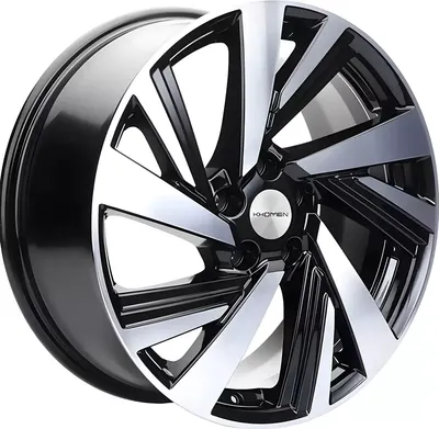 Литой диск Khomen KHW1801 Chery Tiggo 18x7.5" 5x108мм DIA 60.1мм ET 40мм (Black FP)