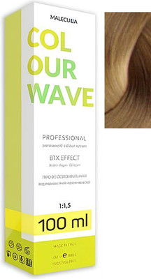 Крем-краска для волос Malecula Colour Wave тон 8 (100мл, светлый блонд)