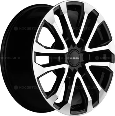 Литой диск Khomen KHW1805 L200 18x7.5" 6x139.7мм DIA 67.1мм ET 38мм Black FP