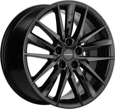Литой диск Khomen KHW1807 Haval F7/F7x 18x8" 5x114.3мм DIA 64.1мм ET 40мм Black