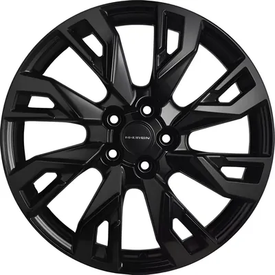 Литой диск Khomen KHW1809 CS35/CS35 Plus 18x7" 5x110мм DIA 63.3мм ET 50мм (Black)
