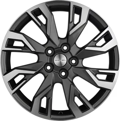 Литой диск Khomen KHW1809 Changan CS75+ 18x7" 5x110мм DIA 67.1мм ET 35мм (Gray FP)