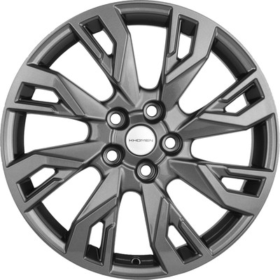 Литой диск Khomen KHW1809 Outlander 18x7" 5x114.3мм DIA 67.1мм ET 38мм (Gray)