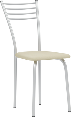 Стул Mio Tesoro Сигма (бежевый/металлик)