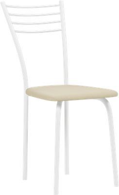 Стул Mio Tesoro Сигма (бежевый/белый)