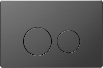 Кнопка для инсталляции Oliveeka OL-R22-BGM (матовый оружейный металл)