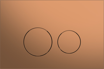 Кнопка для инсталляции Oliveeka OL-R4-BRG (розовое золото)