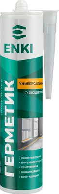 Герметик силиконовый Enki Универсальный 28SUT (280мл, бесцветный)