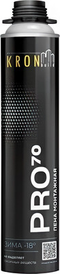 Пена монтажная KRONbuild Профессиональная Зима Pro 70 / FWP70